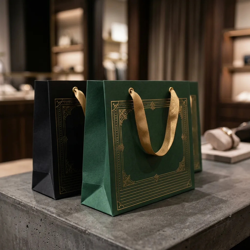 Ribbon Handle Bag
